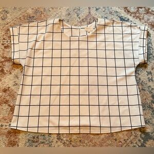 MELLODAY Patterned White Top
